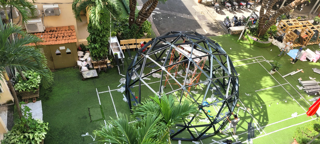 Nhà Vòm Trắc Địa Trong Suốt (Geodesic Dome) - Không Gian Đa Năng Cho Sự Kiện & Glamping