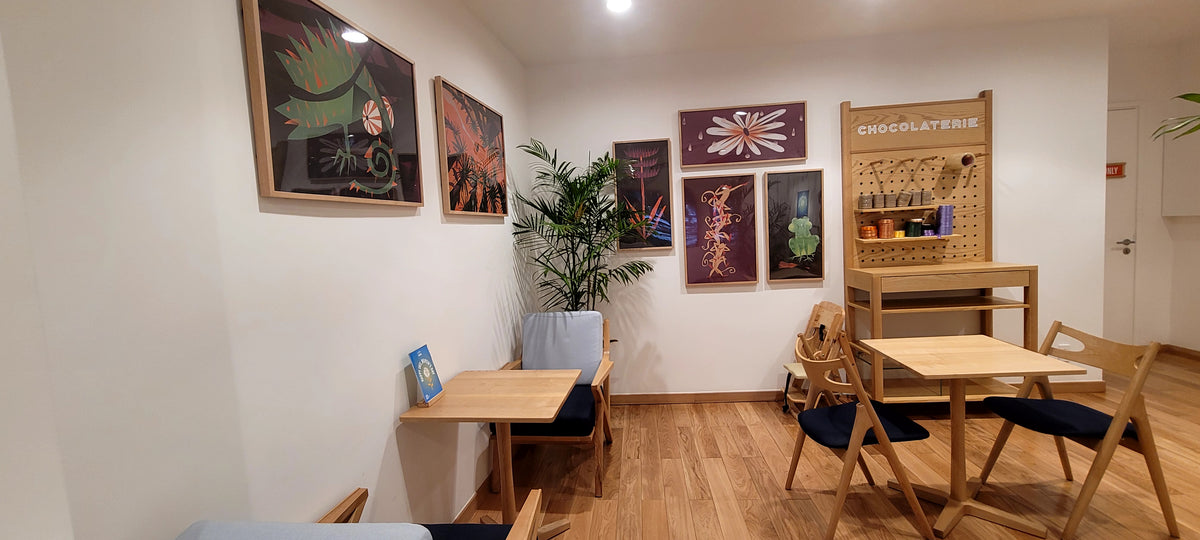 Bộ Tranh Bản Đồ Vùng Nguyên Liệu Dát Vàng Cao Cấp – Tranh Treo Tường Decor Quán Cafe, Chocolaterie, Showroom