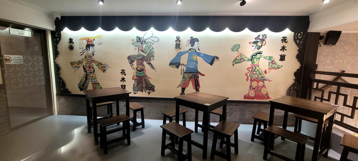 Thiết Kế & Thi Công Nội Thất Nhà Hàng Phong Cách Trung Hoa Cổ Phong – Trọn Gói Quán Lẩu, Quán Trà Hoài Cổ