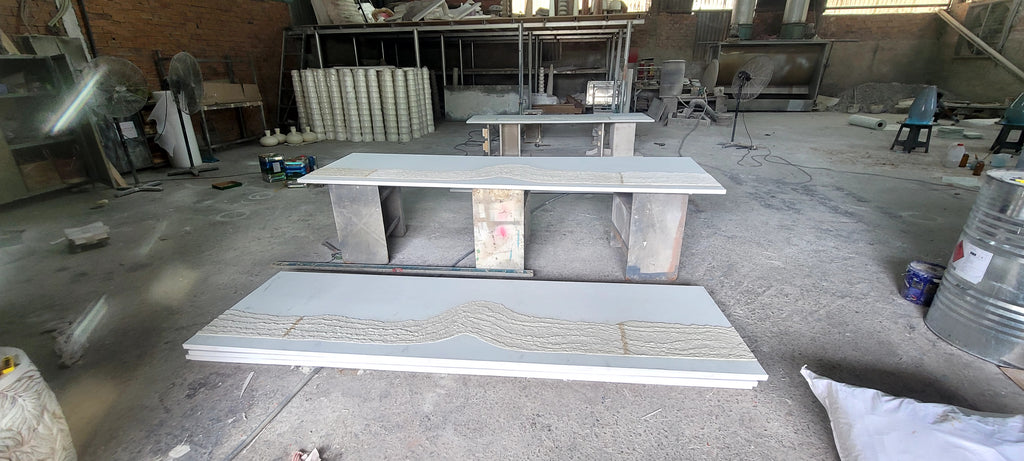 Tranh Phù Điêu Đắp Nổi 3D Phong Cảnh Núi Non Trừu Tượng – Tranh Đầu Giường Ngủ Khách Sạn & Biệt Thự Cao Cấp