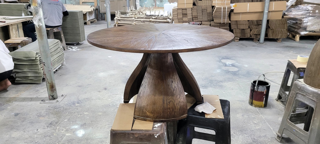 Bộ Sưu Tập Bàn Trà & Bàn Góc Gỗ Tự Nhiên Điêu Khắc Nghệ Thuật – Phong Cách Wabi-Sabi / Japandi Luxury
