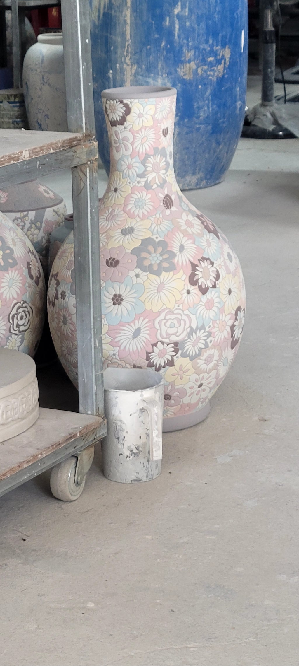 Bộ Sưu Tập Bình Gốm Thủ Công Điêu Khắc & Chạm Khắc Nổi Art – Lọ Gốm Trang Trí Wabi-Sabi & Japandi Luxury