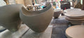 Bát Gốm Điêu Khắc Dáng Hữu Cơ Khổ Lớn – Tác Phẩm Studio Pottery Decor Bàn Console & Sảnh Biệt Thự Luxury